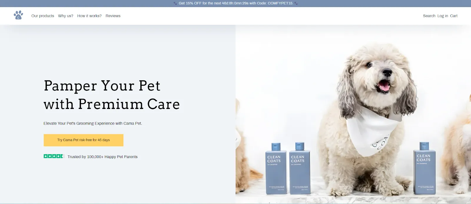 Cama shopify theme
